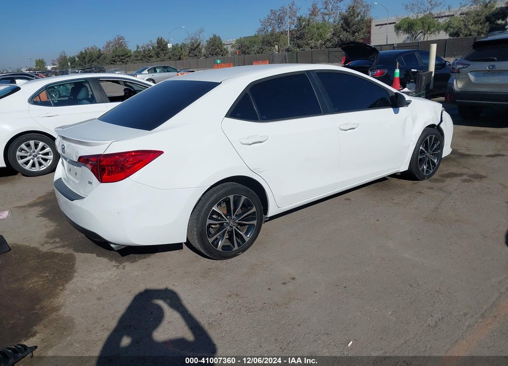 2019 TOYOTA COROLLA SE VIN: 5YFBURHE4KP949996