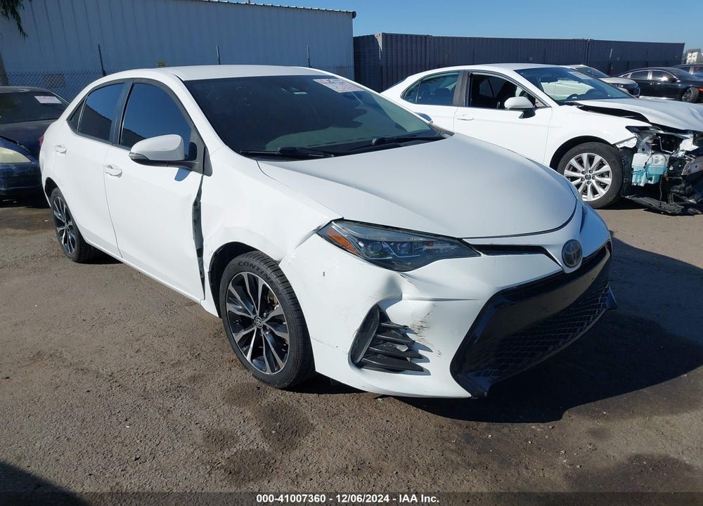2019 TOYOTA COROLLA SE VIN: 5YFBURHE4KP949996