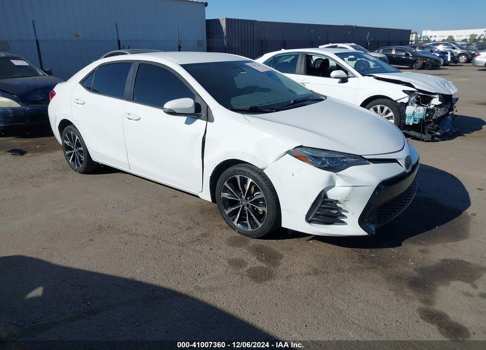2019 TOYOTA COROLLA SE VIN: 5YFBURHE4KP949996