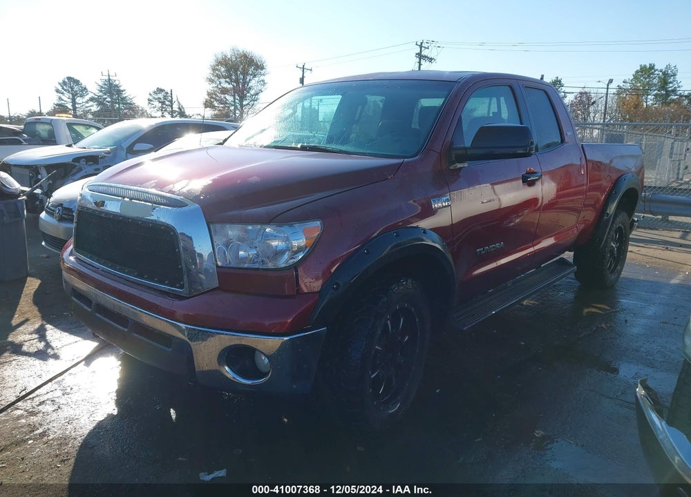 2008 TOYOTA TUNDRA SR5 5.7L V8 VIN: 5TBBV54188S505280