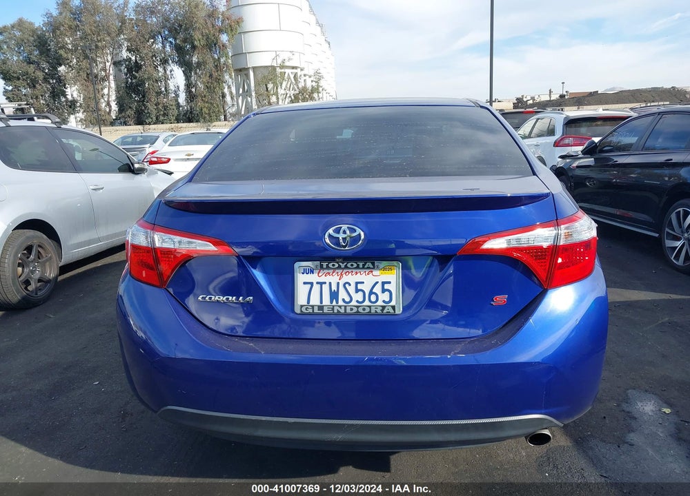 2016 TOYOTA COROLLA S PLUS VIN: 5YFBURHE1GP529684