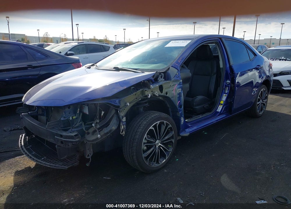 2016 TOYOTA COROLLA S PLUS VIN: 5YFBURHE1GP529684