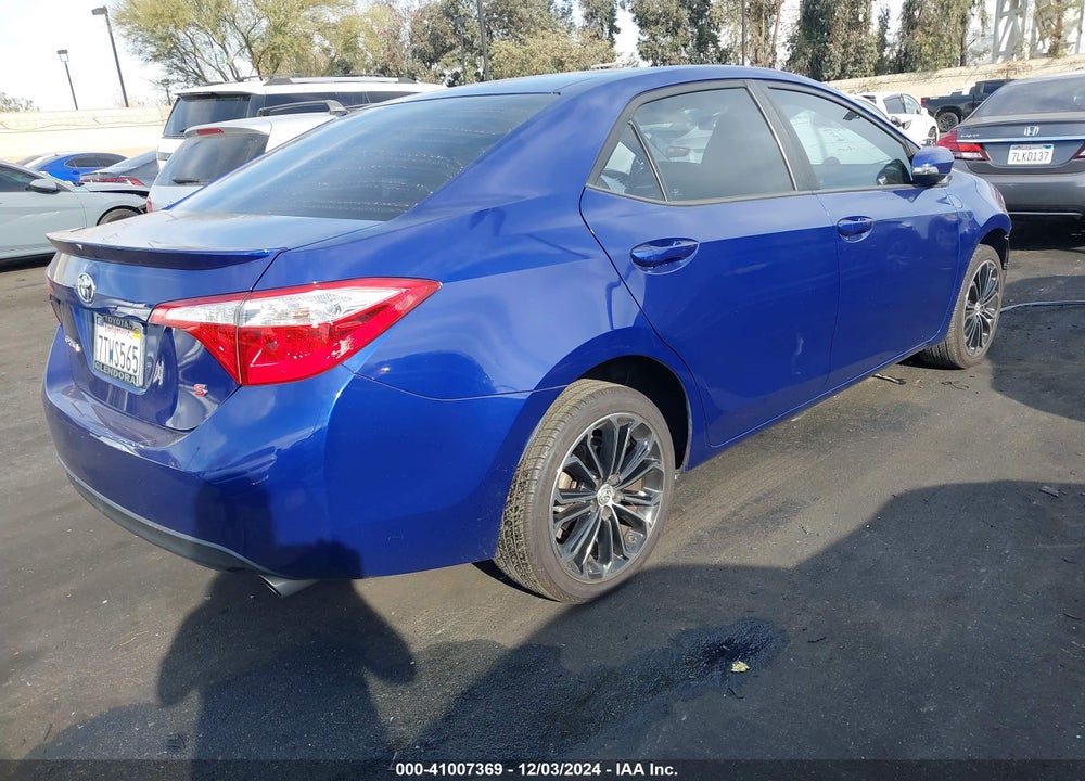 2016 TOYOTA COROLLA S PLUS VIN: 5YFBURHE1GP529684