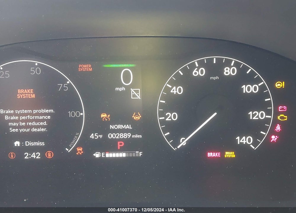 2025 HONDA CR-V HYBRID SPORT-L VIN: 5J6RS6H86SL015435