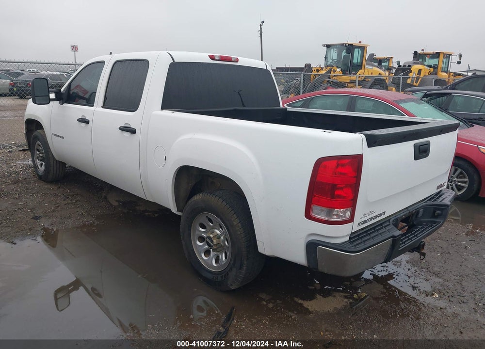 2007 GMC SIERRA 1500 WORK TRUCK VIN: 3GTEC13C27G516309
