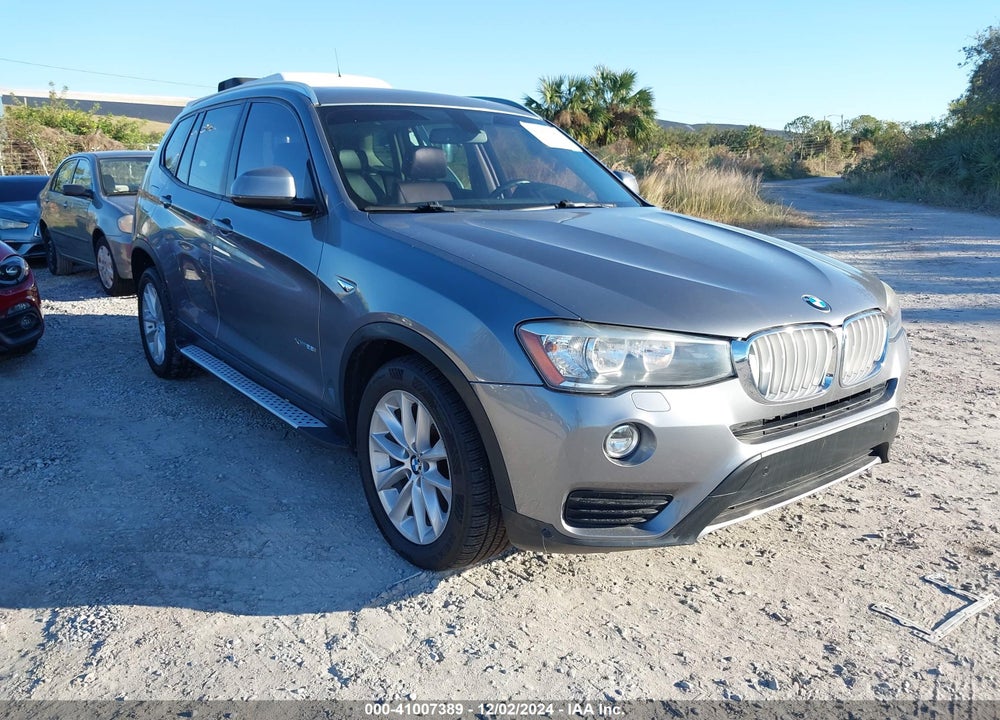 2015 BMW X3 XDRIVE28I VIN: 5UXWX9C53F0D57376