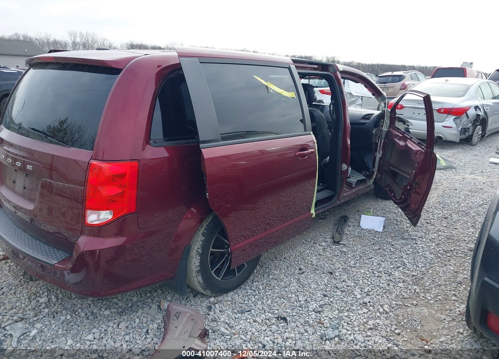 2018 DODGE GRAND CARAVAN SXT VIN: 2C4RDGCG9JR312340