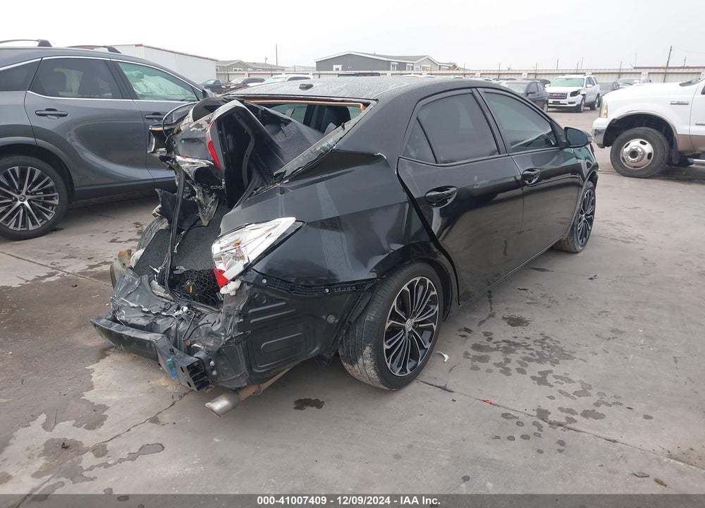 2014 TOYOTA COROLLA L/LE/LE PLS/PRM/S/S PLS VIN: 5YFBURHE2EP085471
