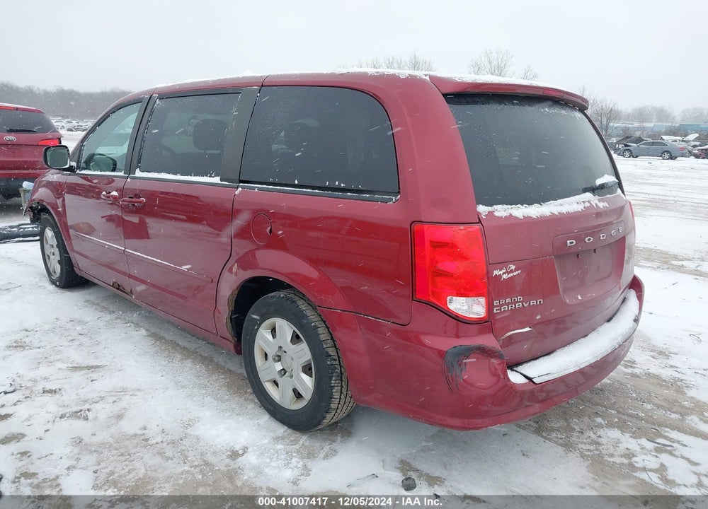 2011 DODGE GRAND CARAVAN EXPRESS VIN: 2D4RN4DG3BR602300