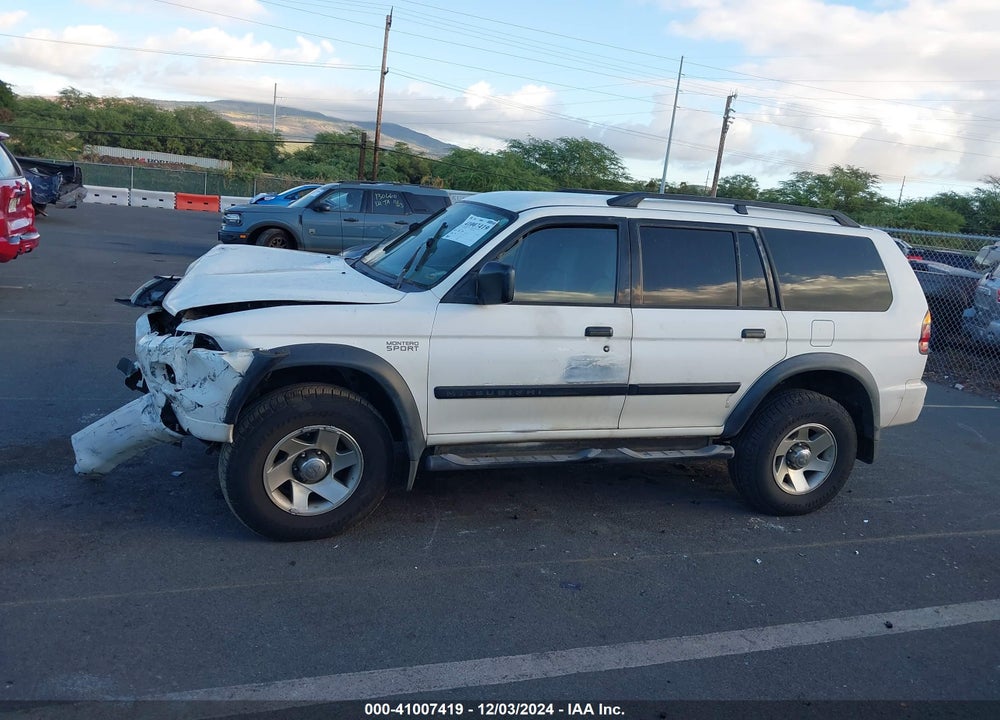 2003 MITSUBISHI MONTERO SPORT ES/LS VIN: JA4LS21H13J020130