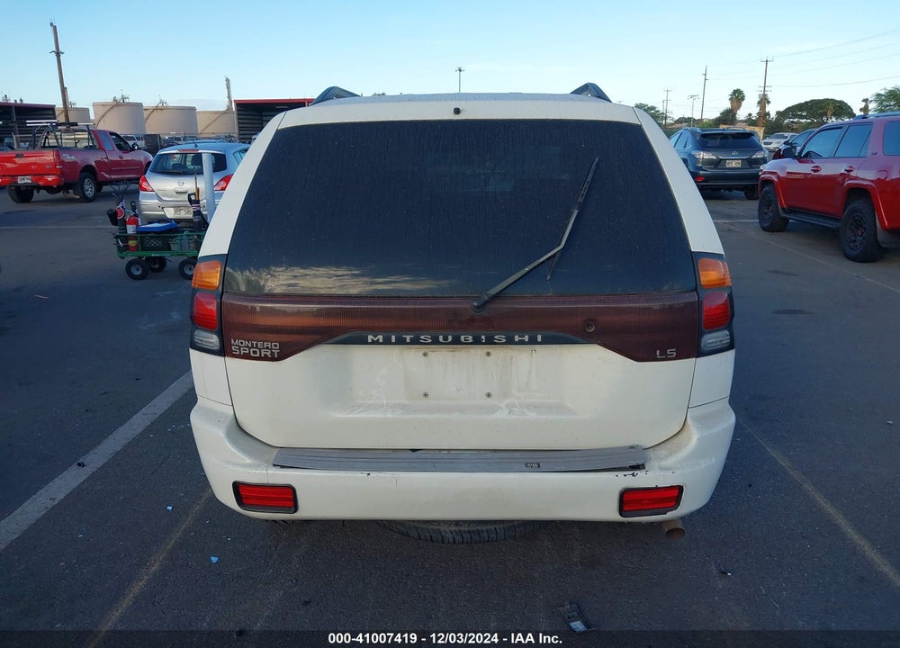 2003 MITSUBISHI MONTERO SPORT ES/LS VIN: JA4LS21H13J020130