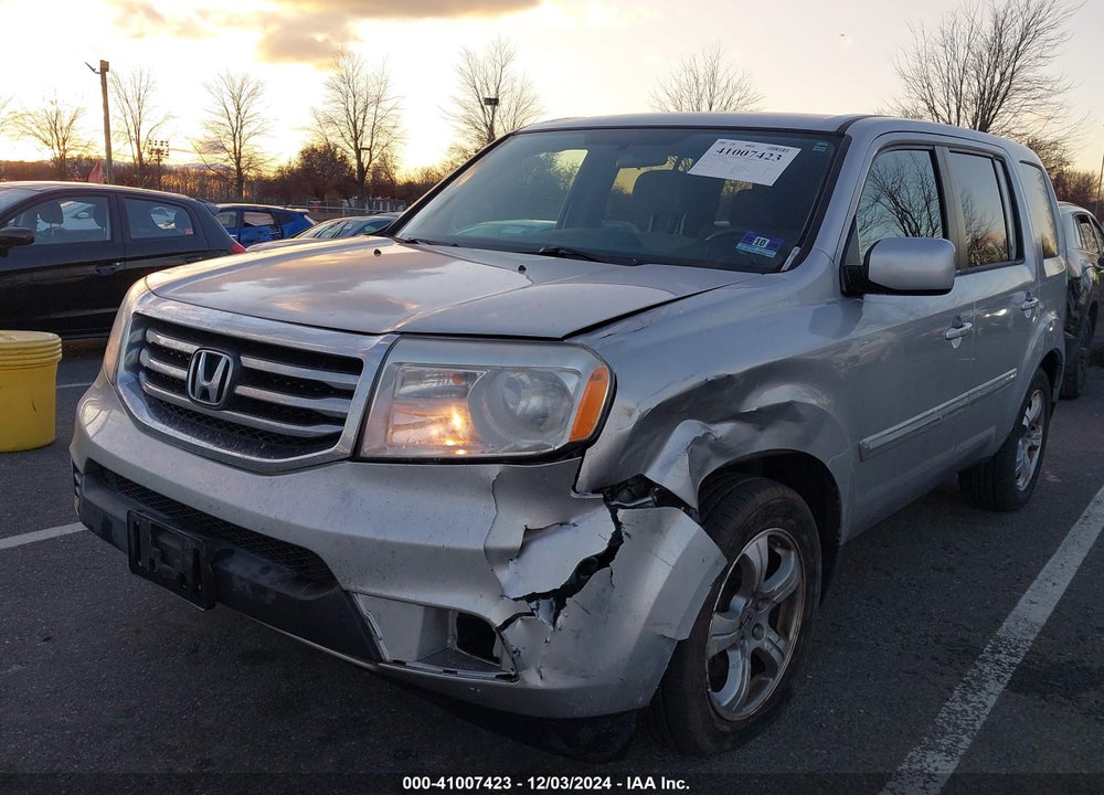 2013 HONDA PILOT EX VIN: 5FNYF4H44DB067384