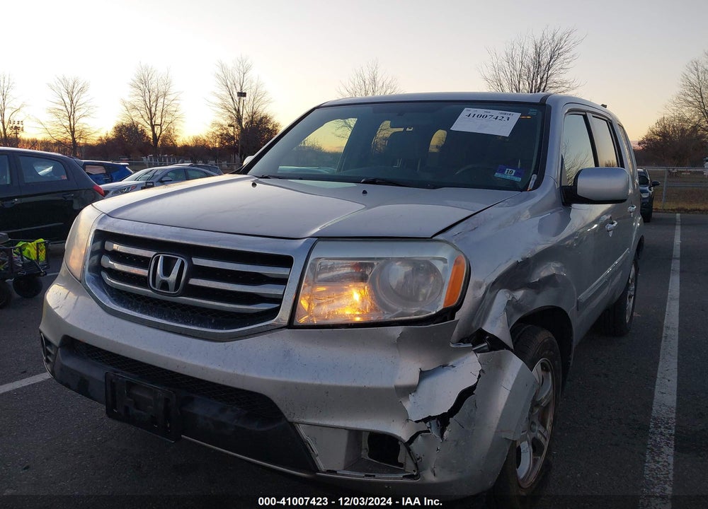 2013 HONDA PILOT EX VIN: 5FNYF4H44DB067384