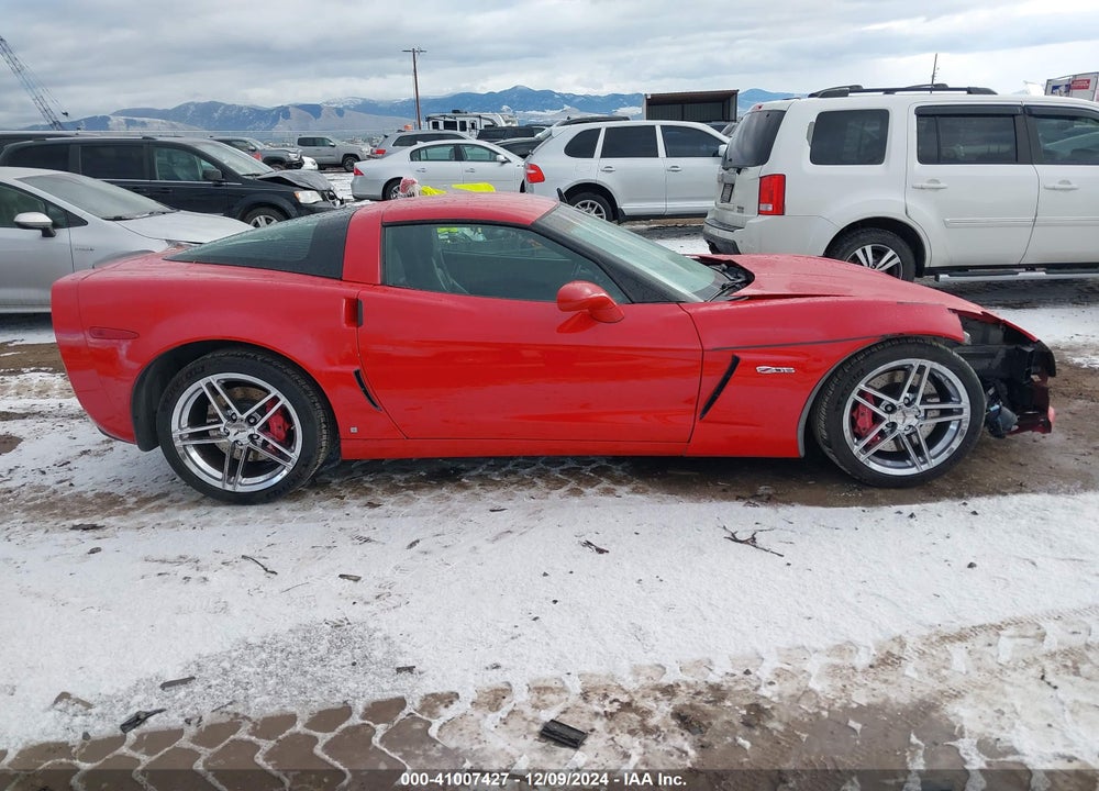2008 CHEVROLET CORVETTE Z06 HARDTOP VIN: 1G1YY26E985134264