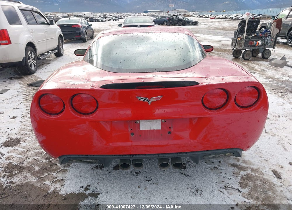 2008 CHEVROLET CORVETTE Z06 HARDTOP VIN: 1G1YY26E985134264