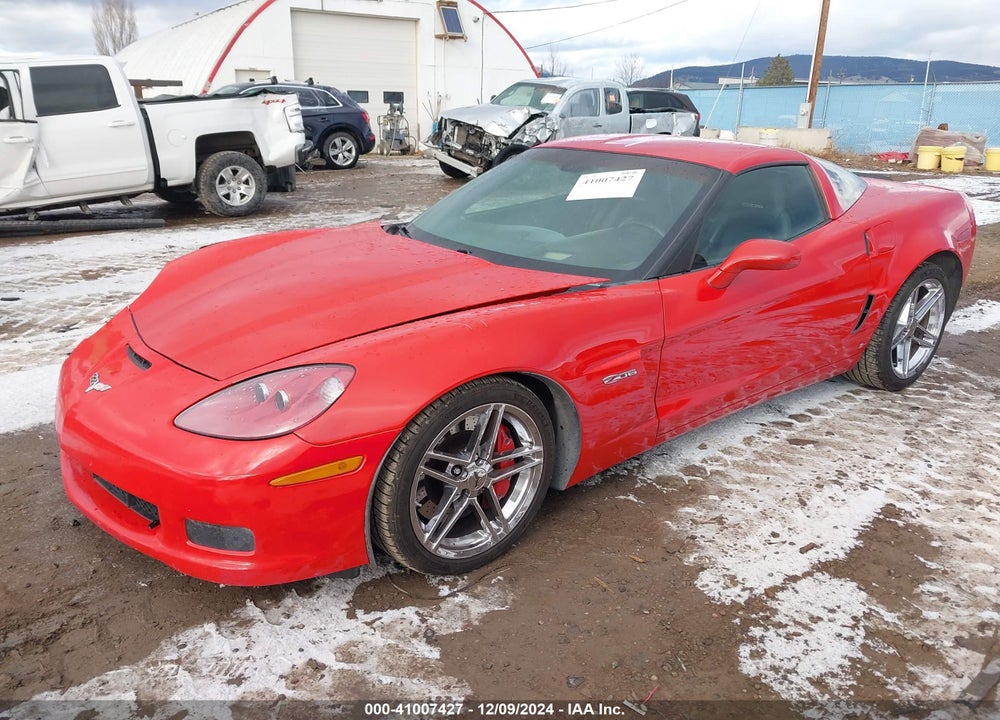 2008 CHEVROLET CORVETTE Z06 HARDTOP VIN: 1G1YY26E985134264