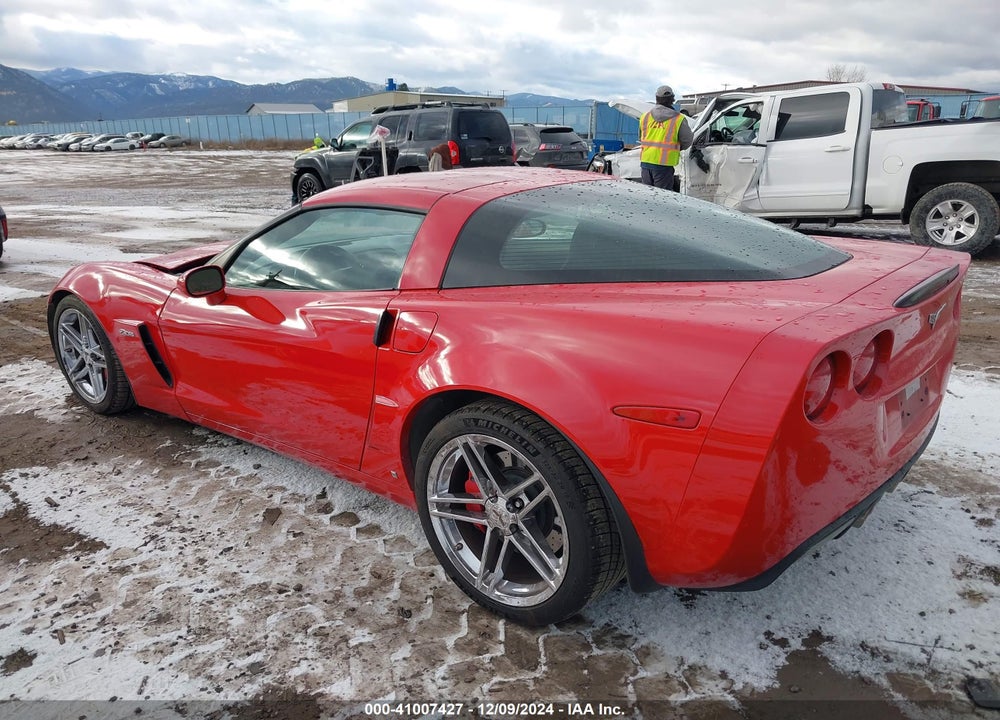 2008 CHEVROLET CORVETTE Z06 HARDTOP VIN: 1G1YY26E985134264