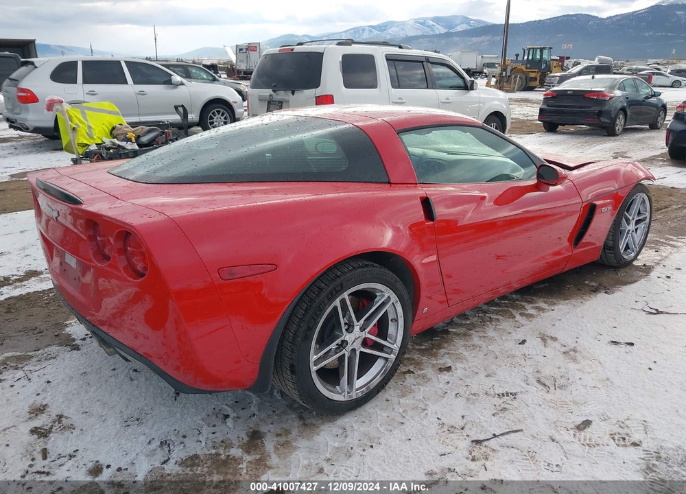 2008 CHEVROLET CORVETTE Z06 HARDTOP VIN: 1G1YY26E985134264