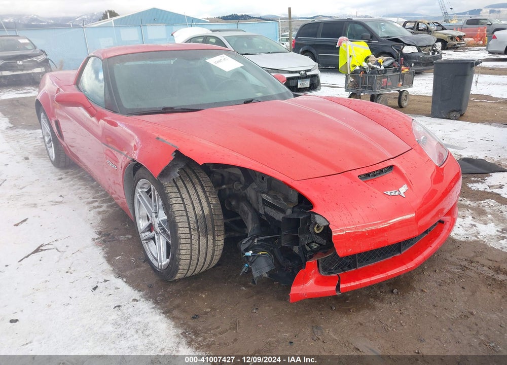 2008 CHEVROLET CORVETTE Z06 HARDTOP VIN: 1G1YY26E985134264