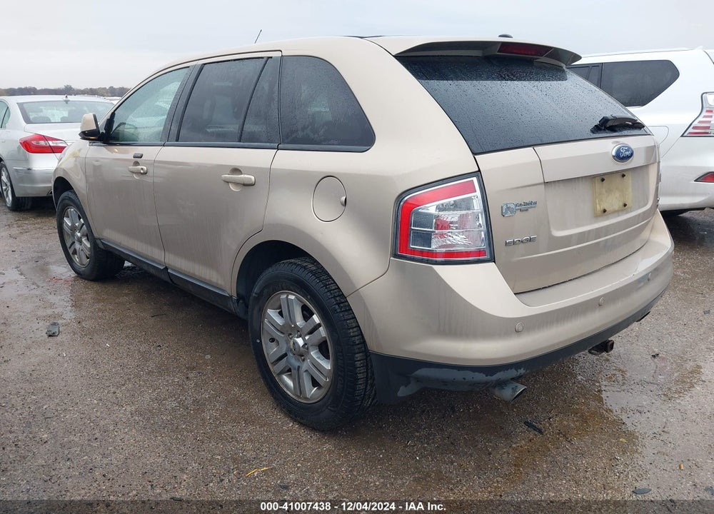 2007 FORD EDGE SEL PLUS VIN: 2FMDK49C07BB14908