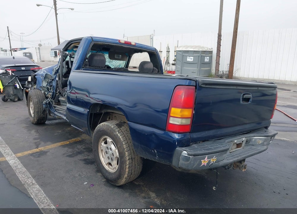 2002 CHEVROLET SILVERADO 1500 LS VIN: 1GCEC14T02Z163950