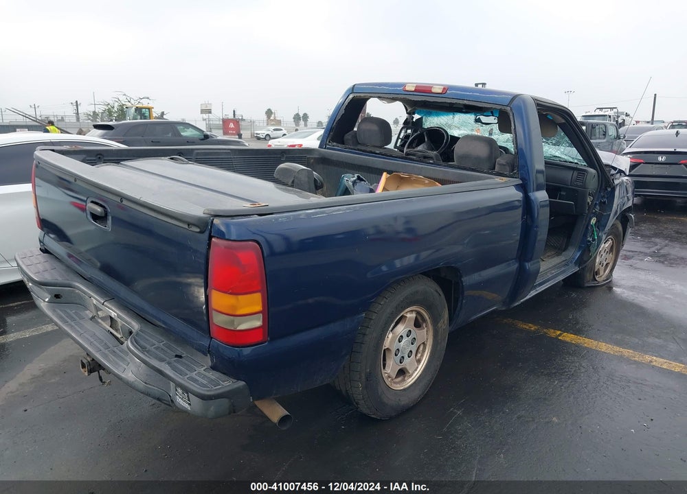 2002 CHEVROLET SILVERADO 1500 LS VIN: 1GCEC14T02Z163950