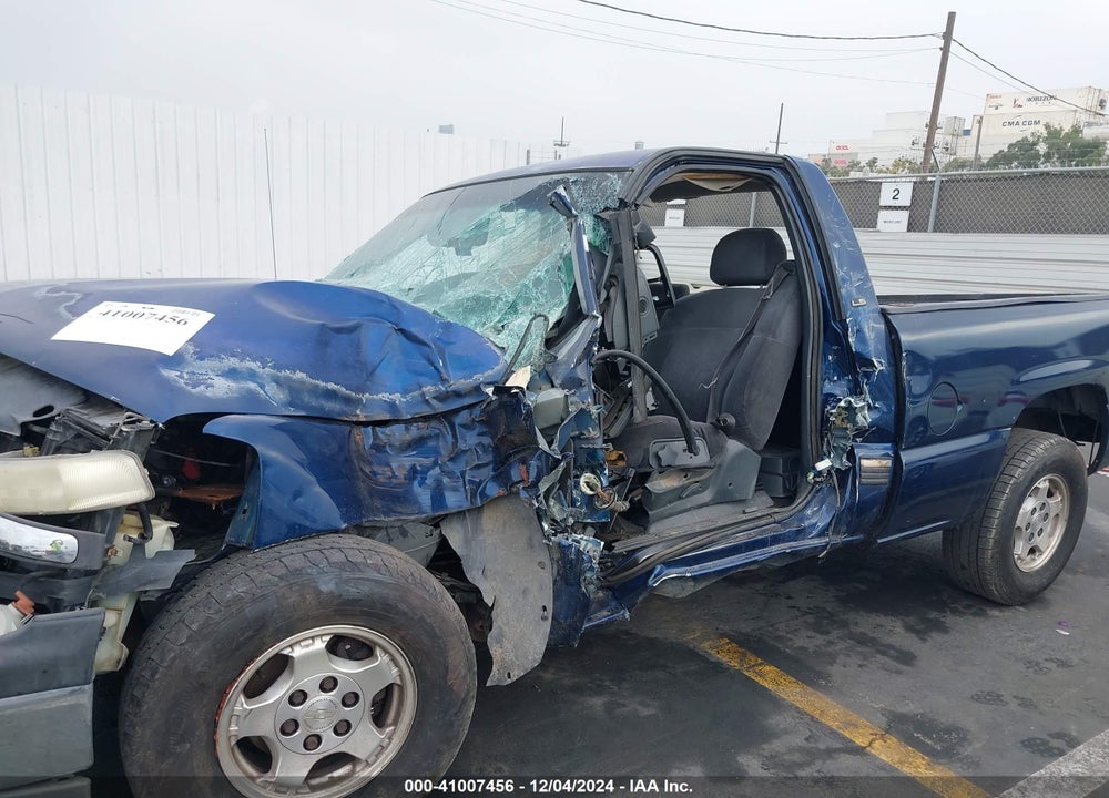 2002 CHEVROLET SILVERADO 1500 LS VIN: 1GCEC14T02Z163950
