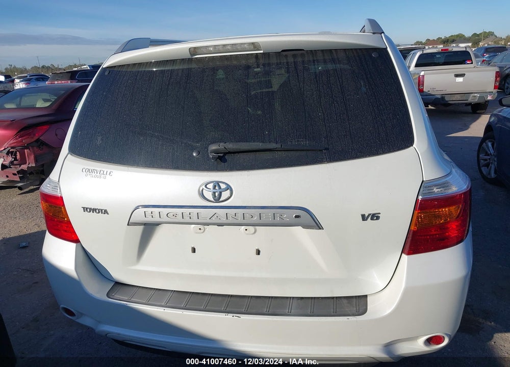 2008 TOYOTA HIGHLANDER LIMITED VIN: JTEDS42A382057068