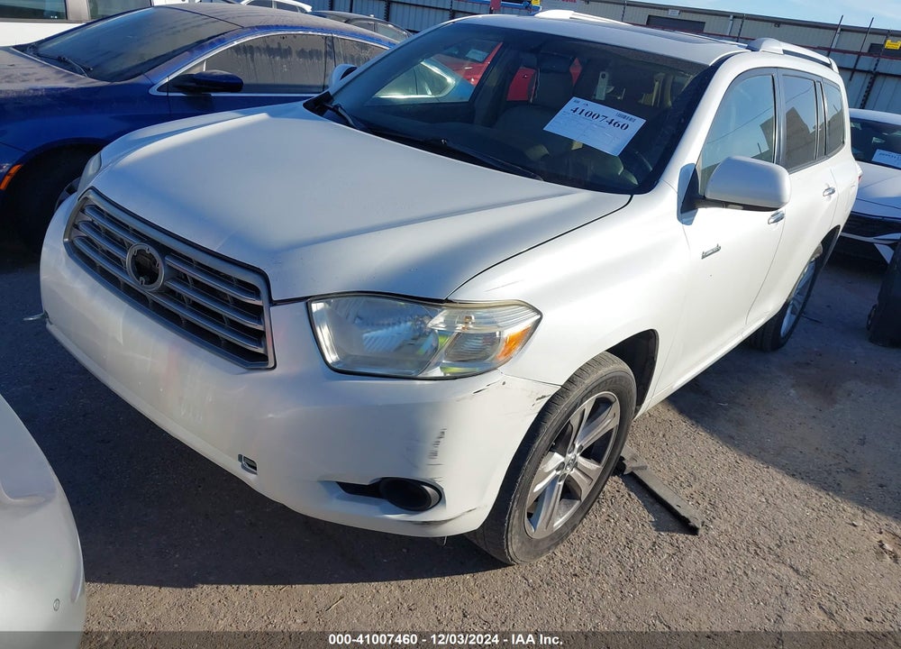 2008 TOYOTA HIGHLANDER LIMITED VIN: JTEDS42A382057068