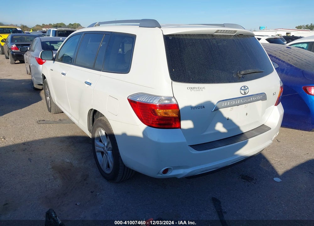 2008 TOYOTA HIGHLANDER LIMITED VIN: JTEDS42A382057068