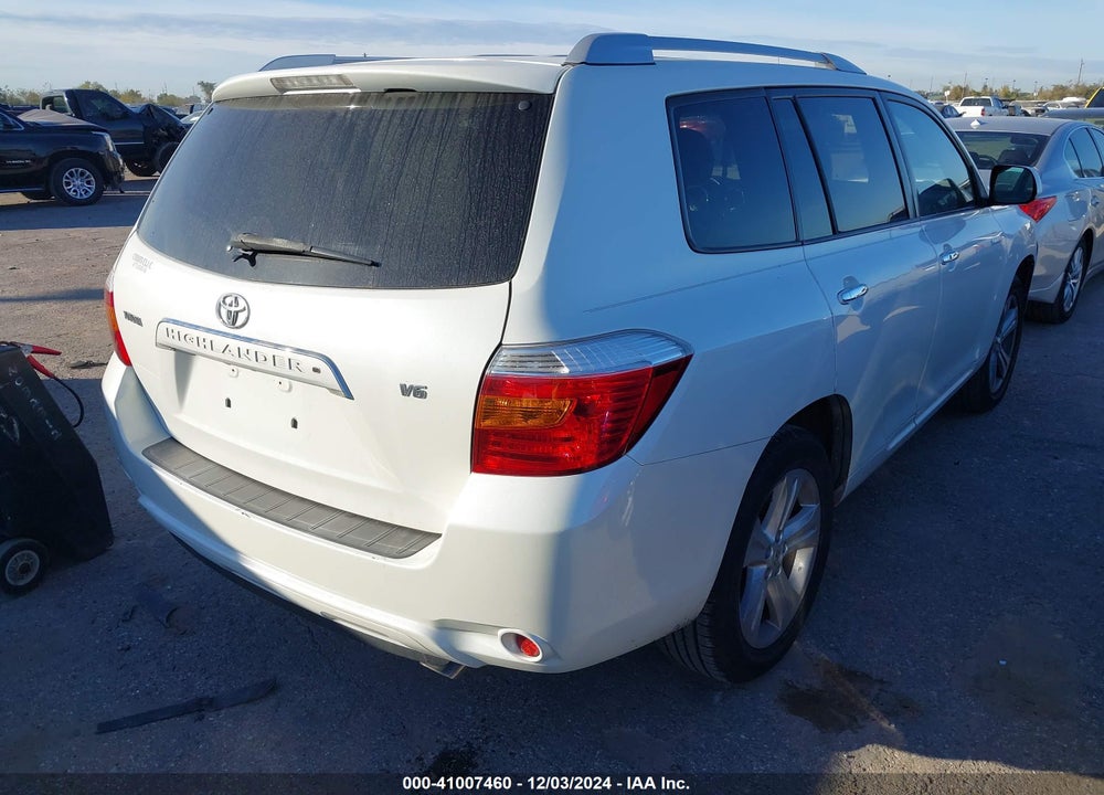 2008 TOYOTA HIGHLANDER LIMITED VIN: JTEDS42A382057068