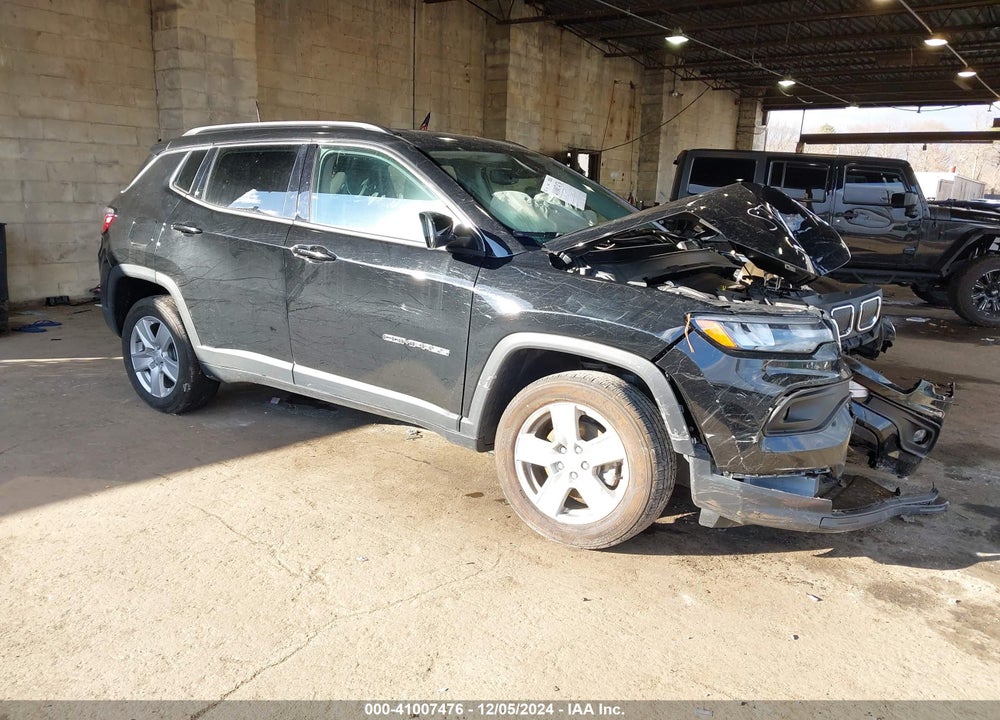 2022 JEEP COMPASS LATITUDE 4X4 VIN: 3C4NJDBBXNT232091