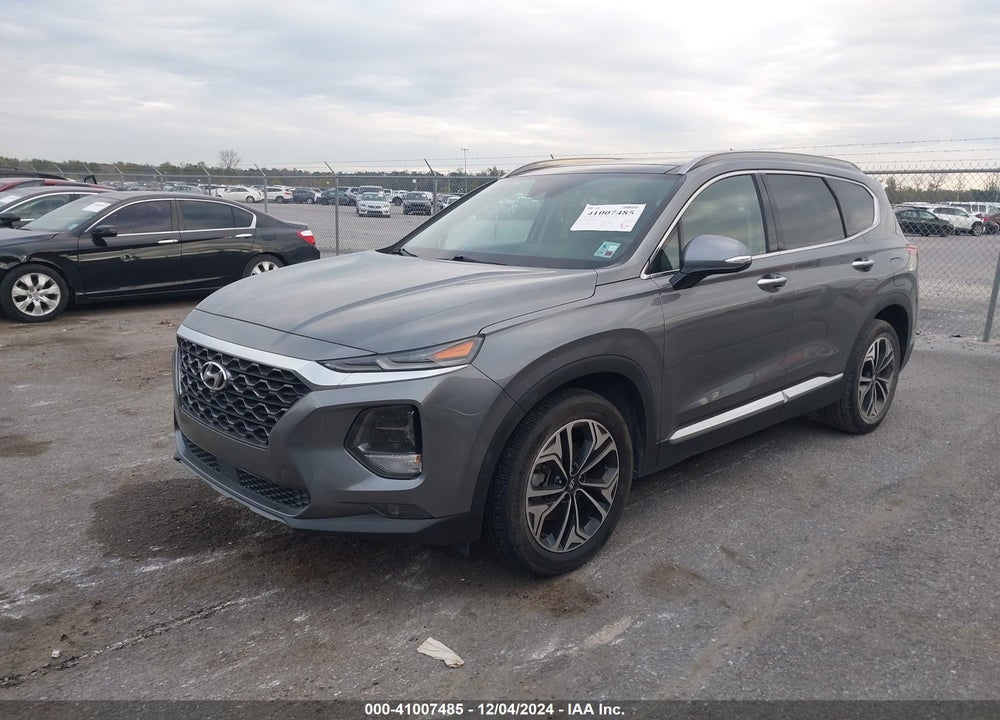 2019 HYUNDAI SANTA FE ULTIMATE 2.0T VIN: 5NMS53AA7KH045782