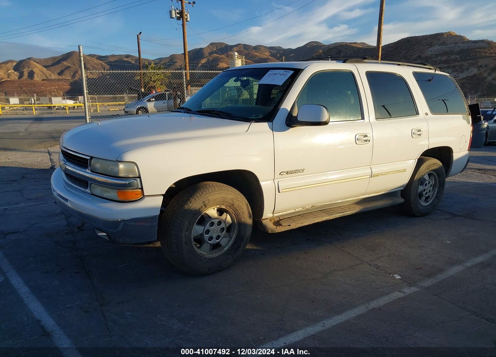 2001 CHEVROLET TAHOE LT VIN: 1GNEC13T41R156359
