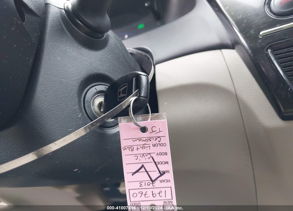 2013 HONDA CIVIC HYBRID VIN: 19XFB4F29DE000516
