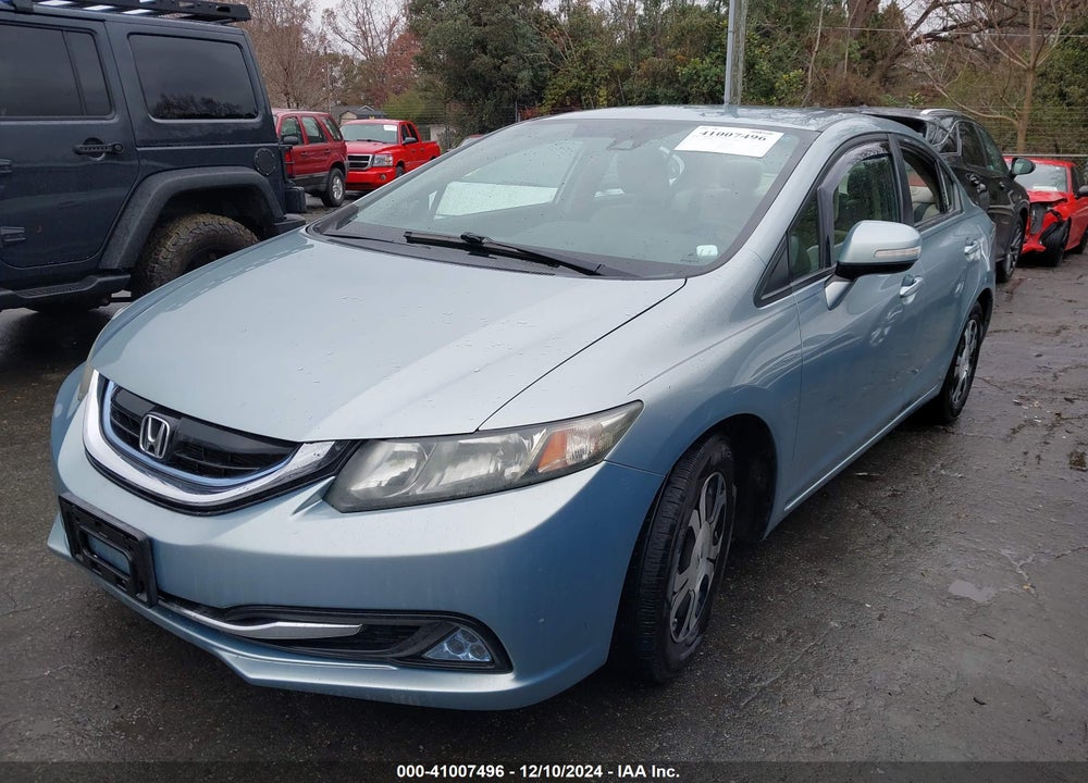 2013 HONDA CIVIC HYBRID VIN: 19XFB4F29DE000516