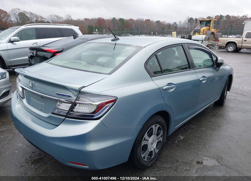 2013 HONDA CIVIC HYBRID VIN: 19XFB4F29DE000516