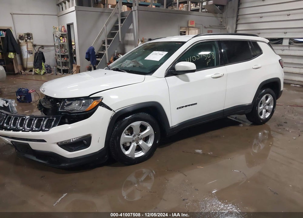 2021 JEEP COMPASS LATITUDE FWD VIN: 3C4NJCBB0MT571080
