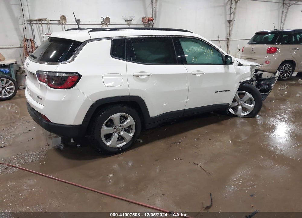 2021 JEEP COMPASS LATITUDE FWD VIN: 3C4NJCBB0MT571080
