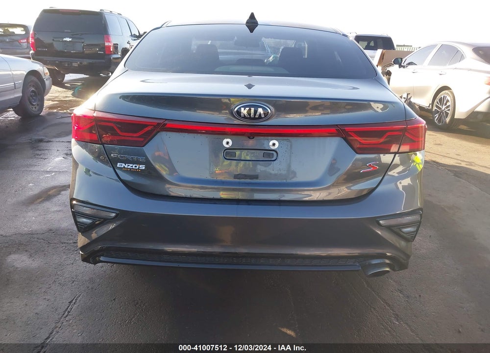 2019 KIA FORTE S VIN: 3KPF34AD6KE048624