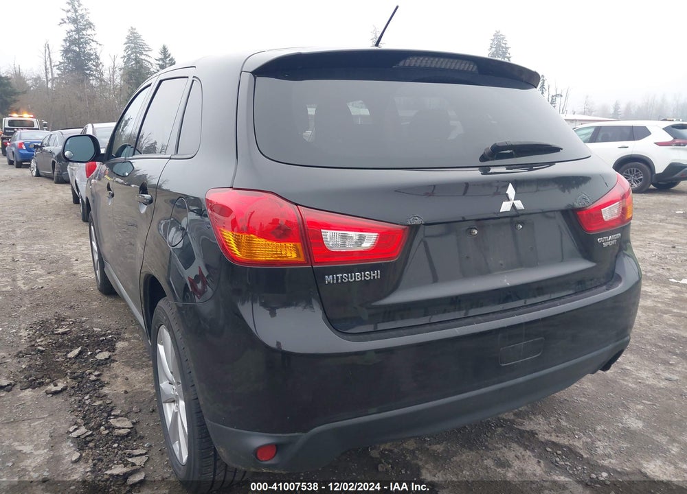 2014 MITSUBISHI OUTLANDER SPORT ES VIN: 4A4AP3AUXEE030192
