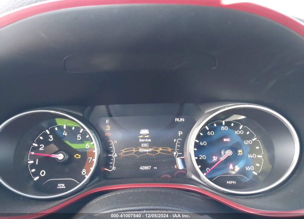 2021 JEEP COMPASS TRAILHAWK 4X4 VIN: 3C4NJDDBXMT538042