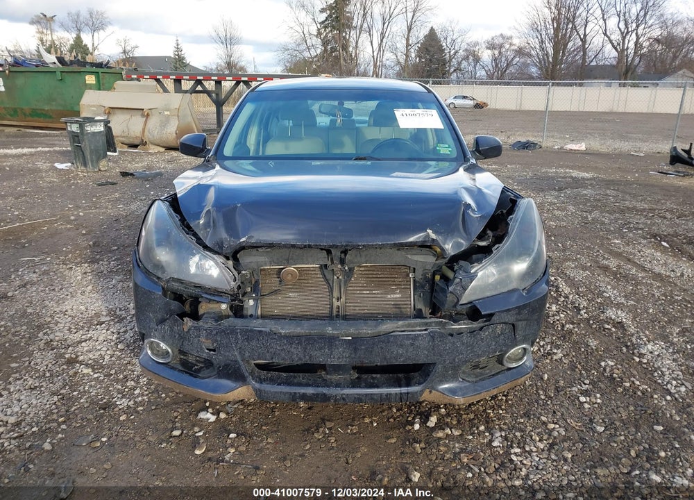 2013 SUBARU LEGACY VIN: 4S3BMDJ65D2036395