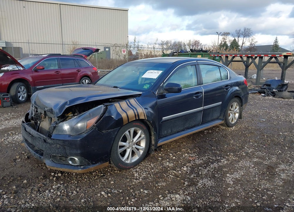 2013 SUBARU LEGACY VIN: 4S3BMDJ65D2036395