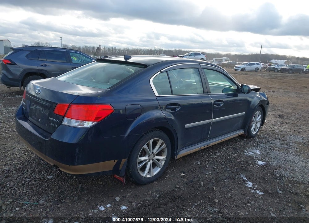 2013 SUBARU LEGACY VIN: 4S3BMDJ65D2036395