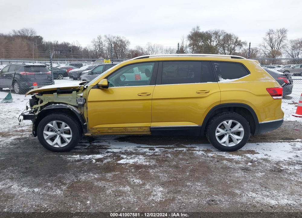 2018 VOLKSWAGEN ATLAS 3.6L V6 SEL VIN: 1V2MR2CAXJC529929