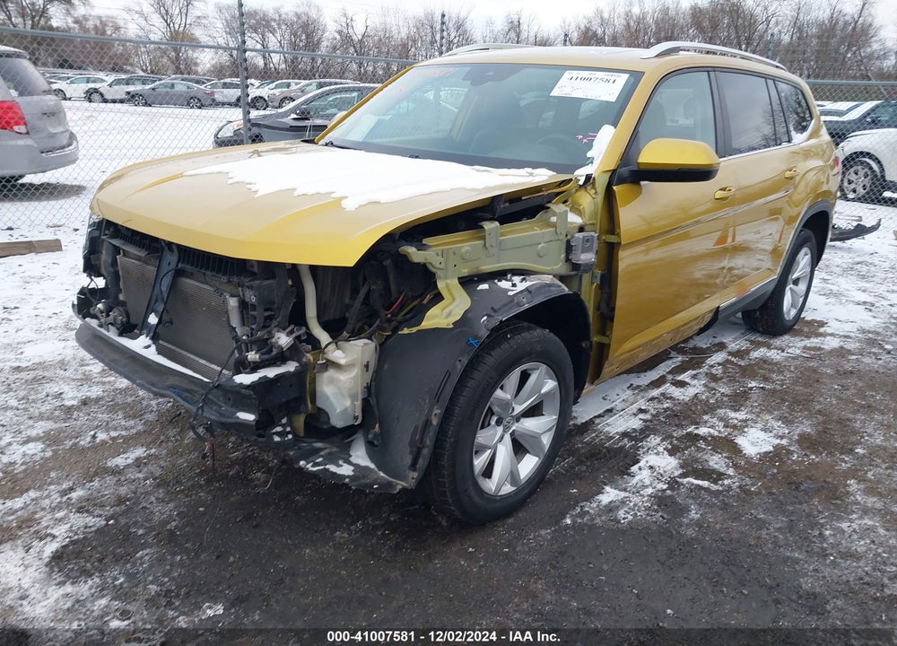 2018 VOLKSWAGEN ATLAS 3.6L V6 SEL VIN: 1V2MR2CAXJC529929