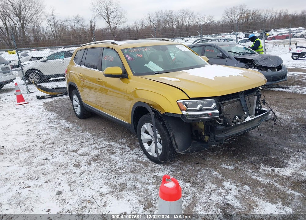 2018 VOLKSWAGEN ATLAS 3.6L V6 SEL VIN: 1V2MR2CAXJC529929