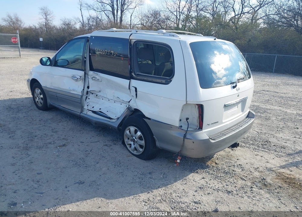 2005 KIA SEDONA EX/LX VIN: KNDUP132056720631