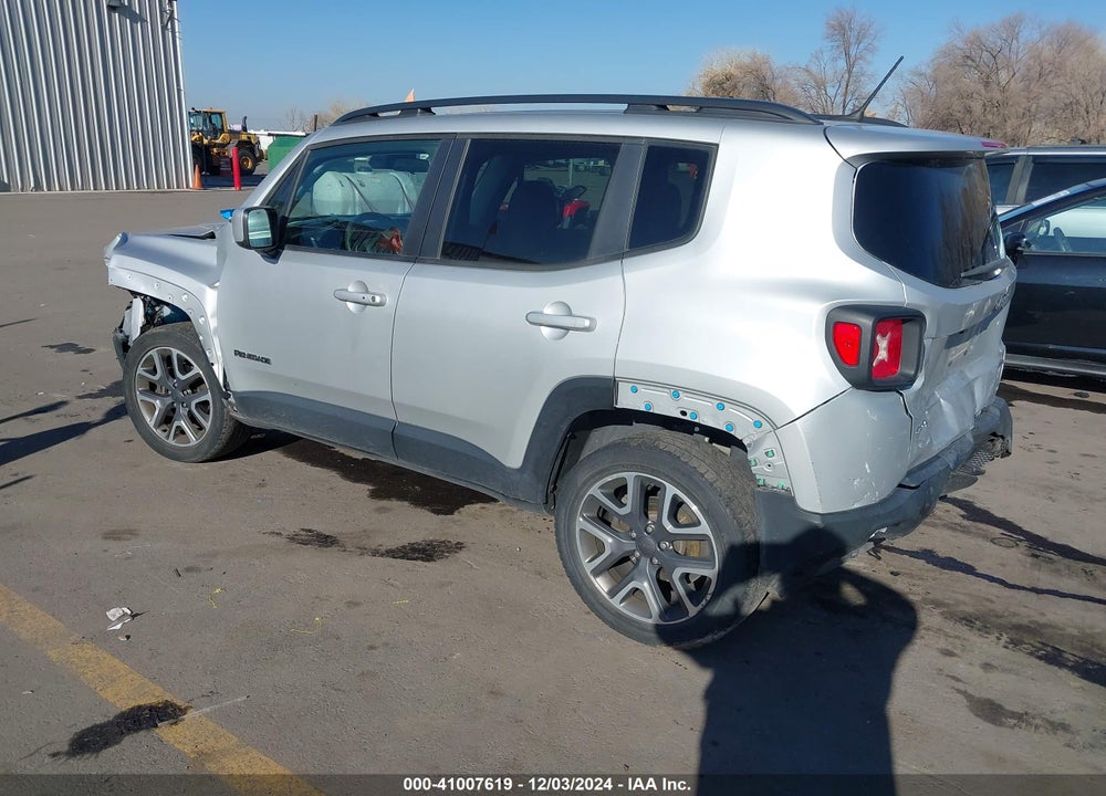 2017 JEEP RENEGADE LATITUDE 4X4 VIN: ZACCJBBB8HPG44470